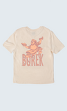 BUREK PREMIUM TEE - NATURAL RAW / PINK