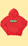 BUREK PREMIUM HEAVYWEIGHT OVERSIZE HOODIE / 400 GSM / LIMITED EDITION / RED
