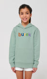 BUREK JUNIOR PREMIUM HOODIE - ALOE