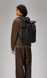 ROLLTOP RUCKSACK LARGE- BLACK
