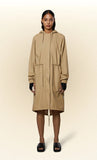RAINS STRING PARKA - SAND