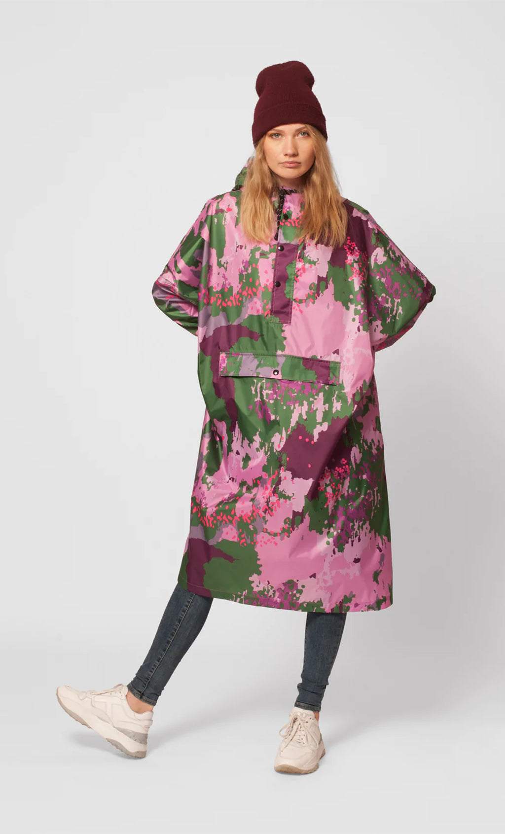RAINKISS DIGI SPRING CAMO - RAIN PONCHO