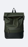 BUCKLE ROLLTOP RUCKSACK GREEN